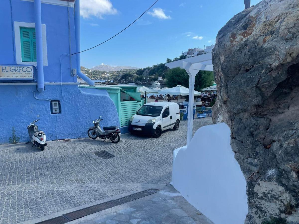 Ferienwohnung Ονειρόπετρα Λέρος~Oneiropetra Leros Panteli Exterior foto